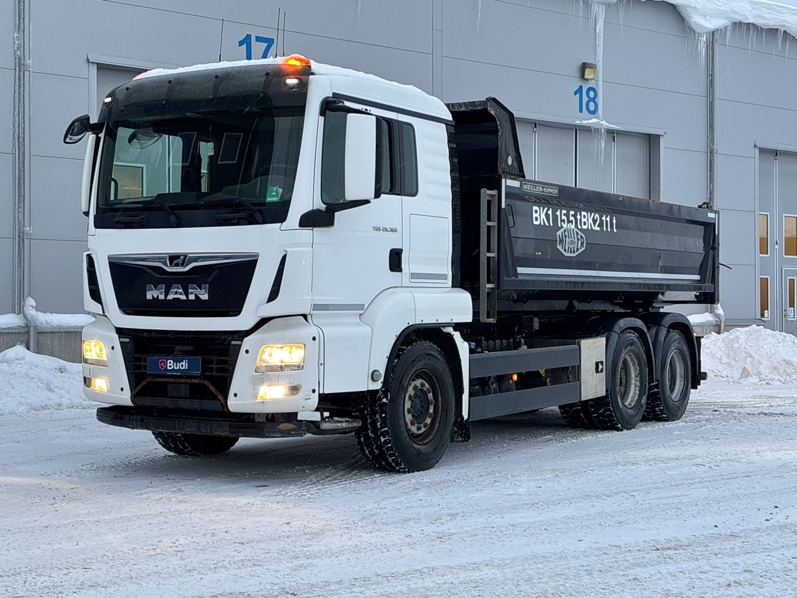 Schaktbil MAN TGS 26.360 6X2-2 BL -2020 | Meiller