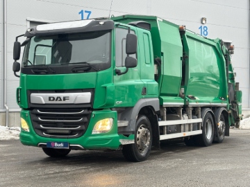 Sopbil DAF FAN CF340Y -2020 | Baklastare / Sidlastare | Full-luft