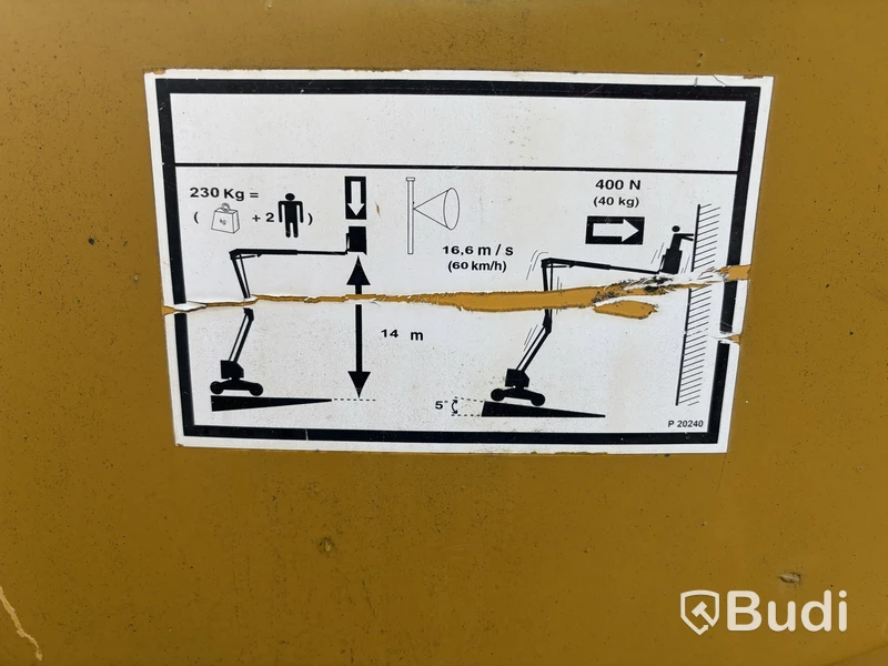 Bomlift Haulotte HA16 PXNT -2007 | Reparationsobjekt