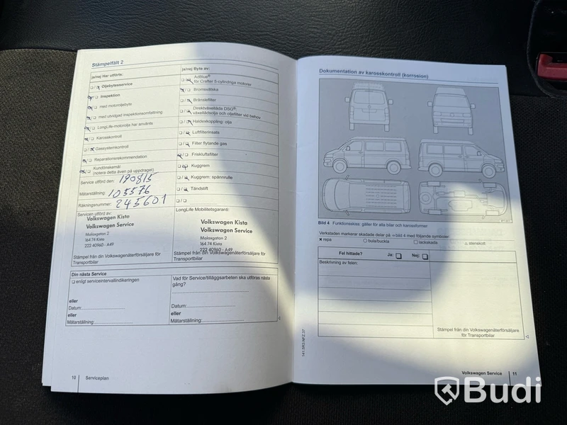 Skåpbil Volkswagen Transporter Chassi Cab 2.0 TDI -2014 | Glasstativ