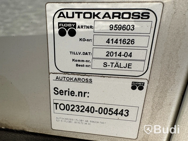 Skåpbil Volkswagen Transporter Chassi Cab 2.0 TDI -2014 | Glasstativ