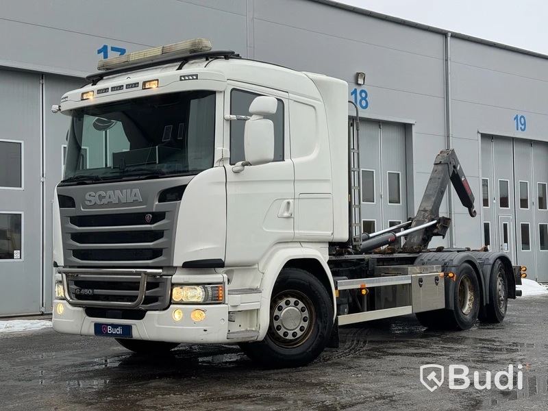 Lastväxlare Scania G450 LB 6X2*4 HNB -2016 | HIAB 21-ton | Full-luft