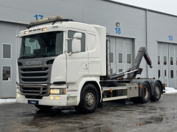Lastväxlare Scania G450 LB 6X2*4 HNB -2016 | HIAB 21-ton | Full-luft