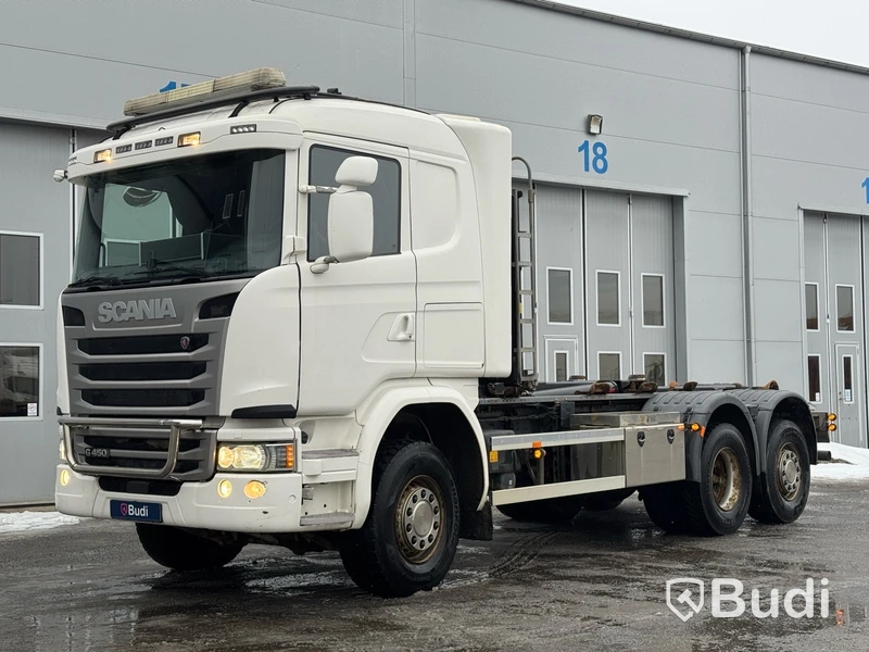 Lastväxlare Scania G450 LB 6X2*4 HNB -2016 | HIAB 21-ton | Full-luft
