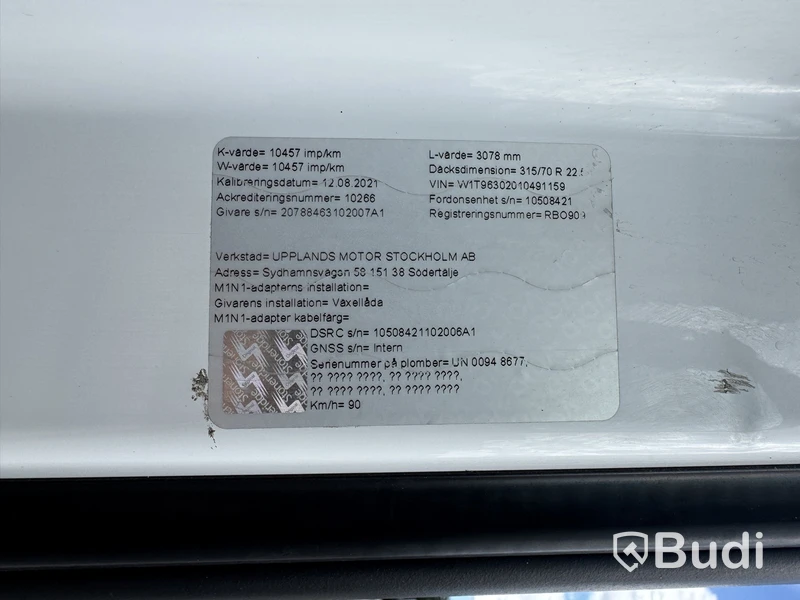 Lastväxlare Mercedes-Benz Actros 2853 12.8 PowerShift 3 -2020 | JOAB 20 ton