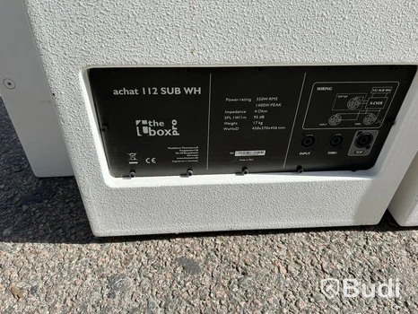 Högtalare the box pro, 4 st