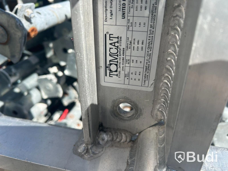 Tomcat aluminium truss, assorted lots