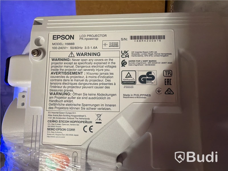 Epson H988B – Full HD Business-projektor