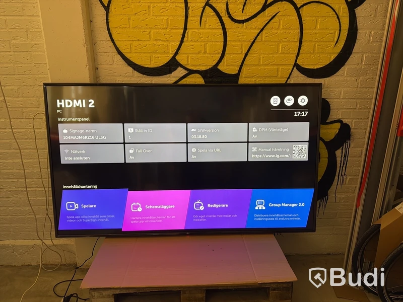 LG 86UL3G-B – 86” 4K UHD Digital Signage-skärm (2021)