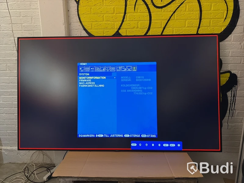 NEC MultiSync C981Q – 98” professionell storbildsskärm (4K UHD)