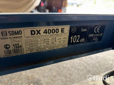 Elverk SDMO DX 4000 E Diesel