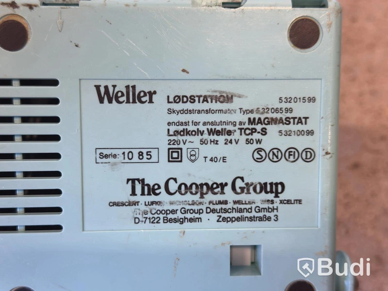 Lödstation, Weller WTCP-S, 50 W