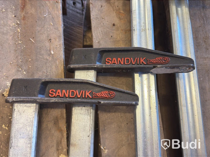 Sash clamps, 4 pcs, Sandvik/Bessey