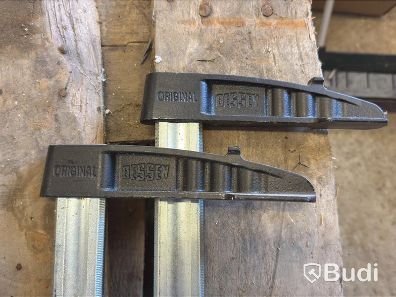 Sash clamps, 4 pcs, Sandvik/Bessey