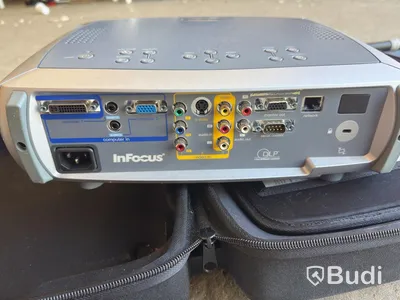 Projector with screen, InFocus LP650