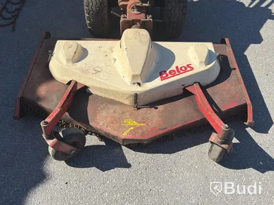 Redskapsbärare, Belos 272, med vagn, klippaggregat, snöblad m.m.