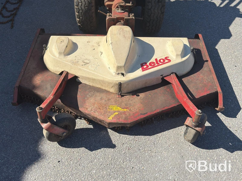 Redskapsbärare, Belos 272, med vagn, klippaggregat, snöblad m.m.