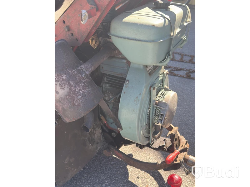 Redskapsbärare, Belos 272, med vagn, klippaggregat, snöblad m.m.