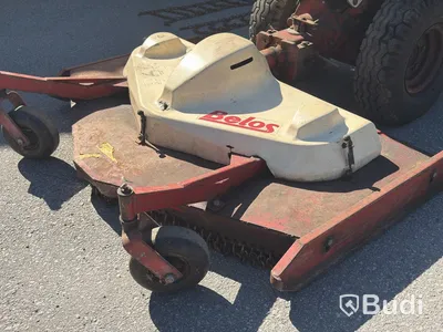 Redskapsbärare, Belos 272, med vagn, klippaggregat, snöblad m.m.