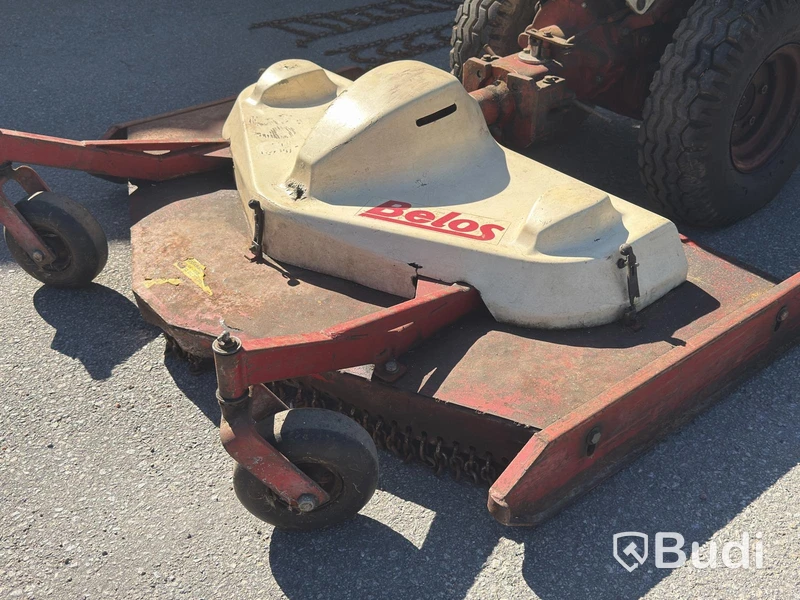 Redskapsbärare, Belos 272, med vagn, klippaggregat, snöblad m.m.