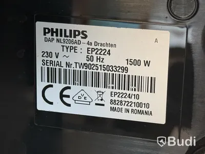 Espressomaskin Philips EP2224 - Saknar vattentank