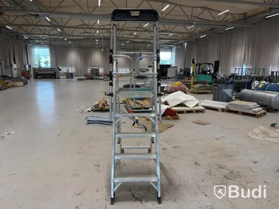 Aluminium platform ladder, KPN4