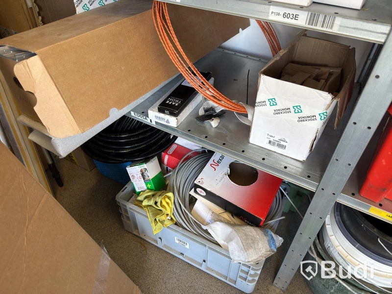 Lot of hardware, screws and accessories