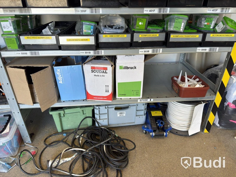 Lot of hardware, screws and accessories