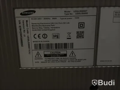 65” Curved TV Samsung UE65JS9000T