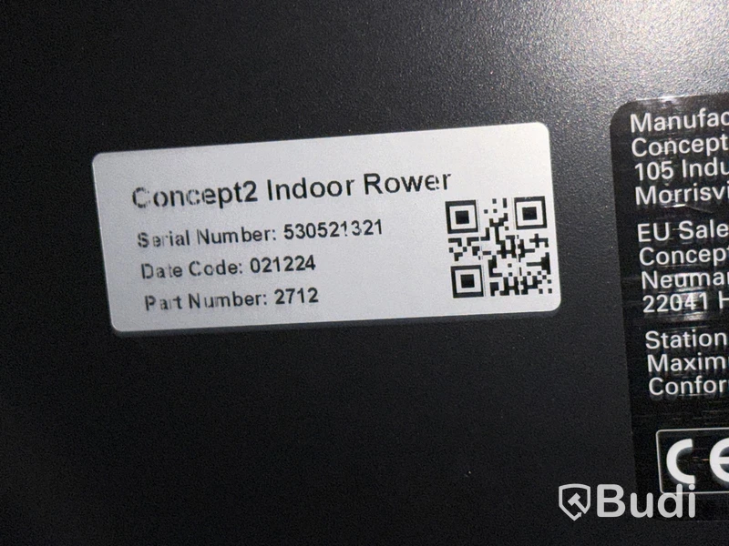 Roddmaskin RowErg Concept 2 - demonterad