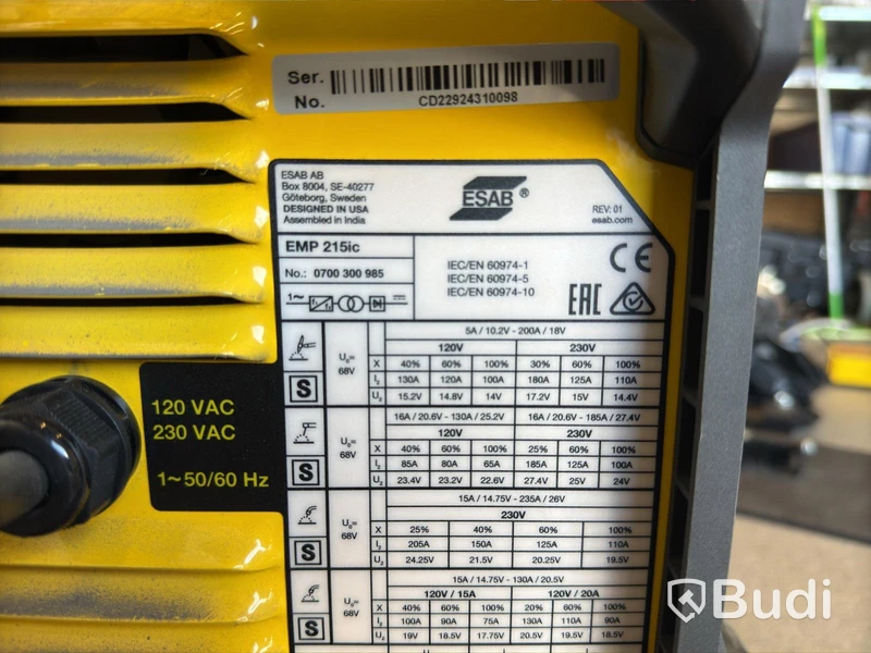 Svets ESAB EMP 215ic
