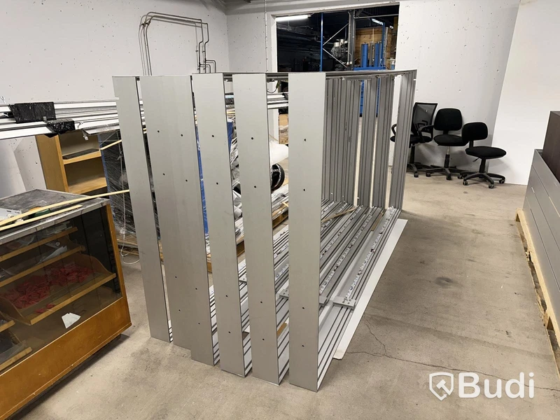 LED Alu ljuskylt  (ihopbyggbara) 3000×1500×150 mm Foga system