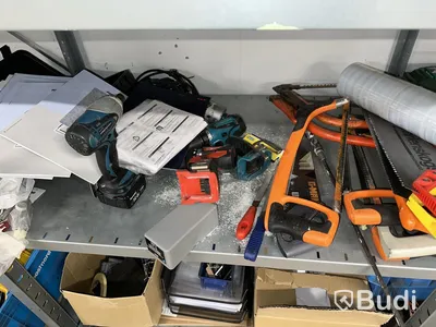 Shelving sections, 5 metres, including all contents.