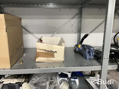 Shelving sections, 5 metres, including all contents.