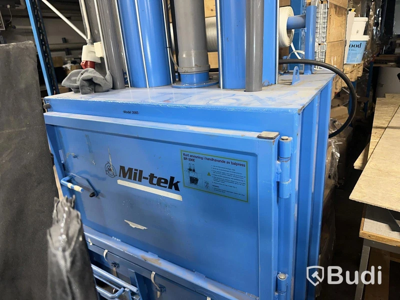 Baler / compactor Mi-tek 306C, 40 l, 8 bar