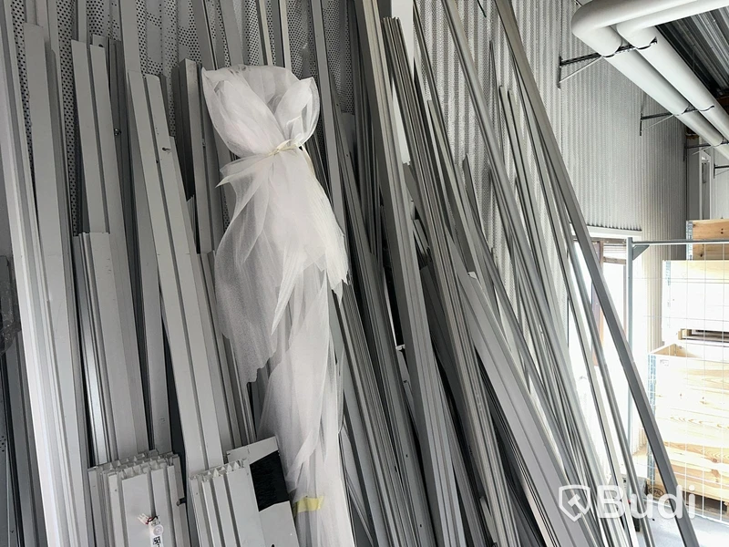 Aluminiumprofiler, blandade längder