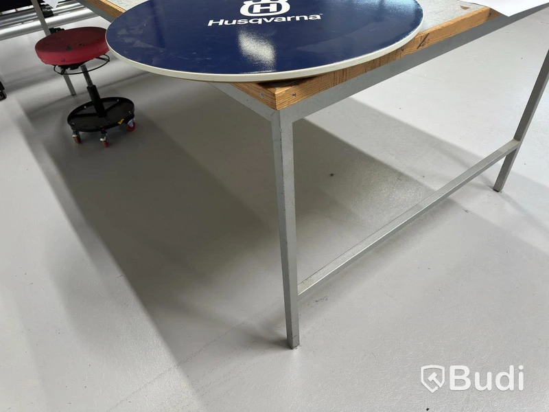 Cutting table, 2500×1270 mm, height 900 mm