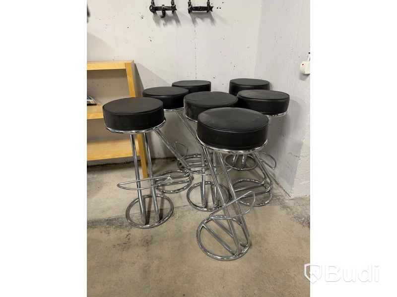 Bar stools, 6 pcs