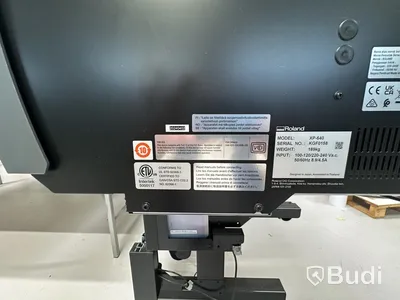 Large-format printer Roland XP-640, in operation prior to bankruptcy