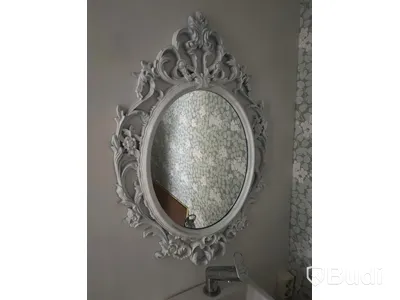 Svedbergs washbasin and mixer tap incl. mirror and cabinet