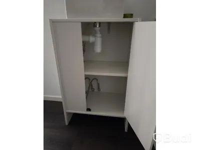 Svedbergs washbasin and mixer tap incl. mirror and cabinet