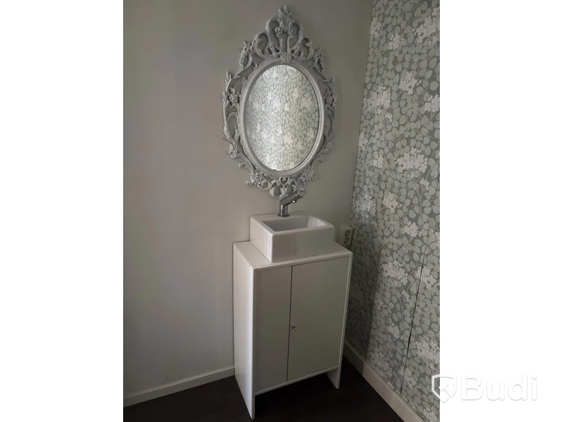 Svedbergs washbasin and mixer tap incl. mirror and cabinet