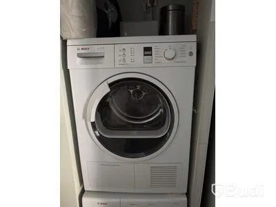 Washing machine, Bosch tumble dryer and Electrolux vacuum cleaner