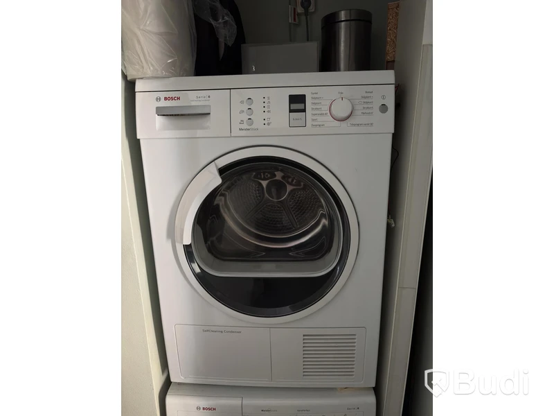 Washing machine, Bosch tumble dryer and Electrolux vacuum cleaner