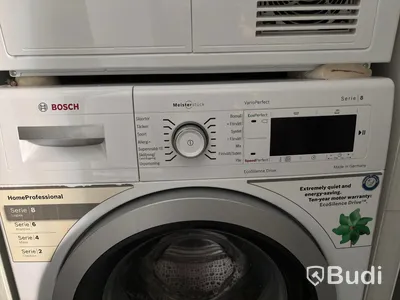 Washing machine, Bosch tumble dryer and Electrolux vacuum cleaner