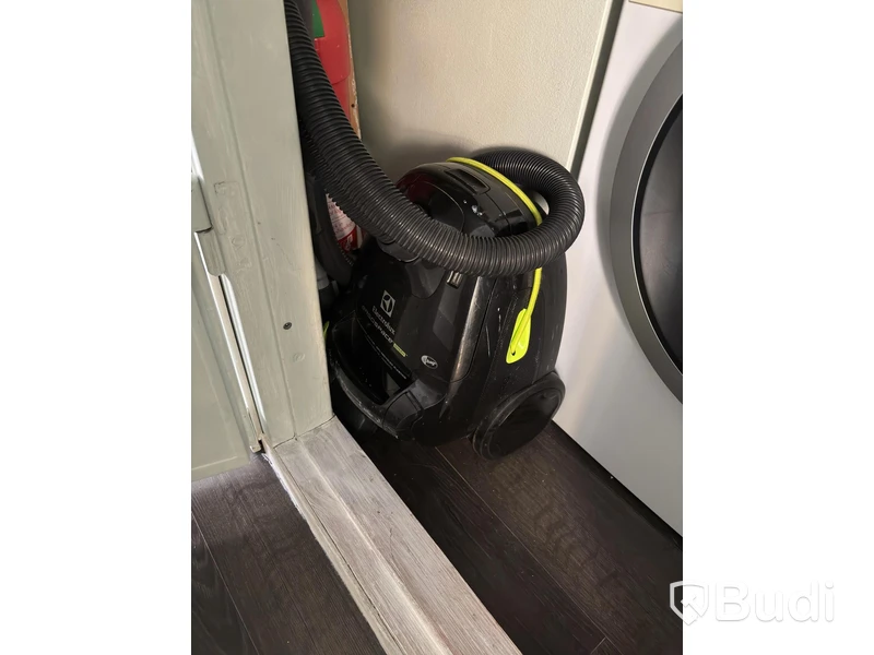Washing machine, Bosch tumble dryer and Electrolux vacuum cleaner