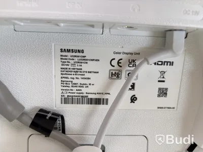 Samsung monitor, U32R591CWP, 32 inches