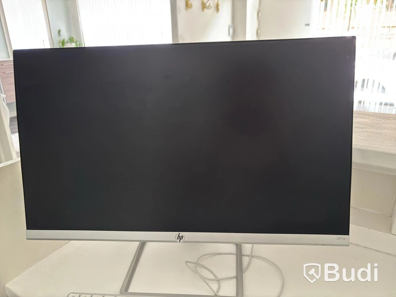 HP 24fw monitor incl. Apple keyboard and mouse