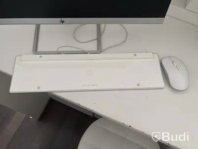 HP 24fw monitor incl. Apple keyboard and mouse