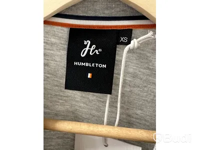 Träningströja, stl. XS, Humbleton, grå. & Träningsshorts, stl. S, Humbleton, svart.